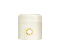 Pettine elettrico massaggiante con luce LED, ricaricabile tramite USB, larghezza 59 mm, bianco