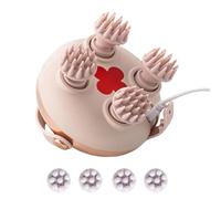 Pettine elettrico per massaggio alla testa - Apparato per graffiare le vibrazioni regolabili, dispositivo di stimolazione delle setole in silicone, attrezzatura spa portatile ricaricabile senza