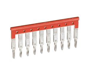 Pettine equipotenziale Legrand per 10 morsetti passo 5mm 037501