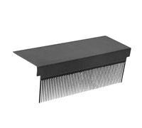 Pettine Ferro piato - Pettine Lisciante Barbiere Leggero | Spazzola Per Lisciare I Capelli Portatile Con Denti Densi | Prodotto Lo Styling Dei Capelli, Forniture Innovative
