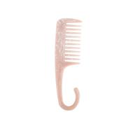 Pettine for capelli carino Pettine a denti larghi in marmo Pettine semplice for parrucchiere Spazzola for capelli Pettine districante antistatico femminile(Pink)
