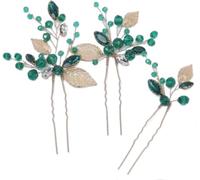 Pettine for capelli con strass Accessori for da sposa laterale Clip for Pettini decorativi 3 pezzi