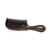 Pettine for capelli in corno di ebano Pettine for capelli Pettine for capelli in legno di sandalo squisito sano Spazzola for capelli Artigianato Strumenti for lo styling dei capelli pettine di legno