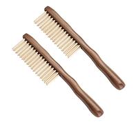 Pettine for capelli in legno di sandalo fatto a mano Pettine a denti larghi pettine in legno