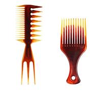 Pettine for capelli Inserto for capelli afro Pettine for capelli Forchetta Pettine for olio Slick Styling Spazzola for capelli Accessorio for parrucchiere for uomo e donna Parrucchiere Styling /31/107