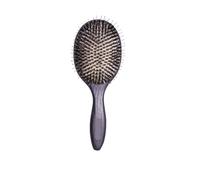 Pettine For Capelli Massaggio Del Cuoio Capelluto Con Setole Miste In Legno | Denti in nylon misto setola nera for salone e parrucchiere quotidiano