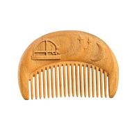 Pettine For Capelli Moderno E Semplice Da Viaggio In Legno Massello For Barba Uomo For