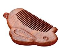 Pettine for capelli, pettine for barba in legno for uomo, pettine for massaggio multiuso in legno di sandalo for donna, uomo, signorina