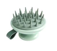 Pettine for massaggio alla testa, spazzola stimolante for cuoio capelluto, strumento da parrucchiere, spazzola for doccia e bagno, spazzola for massaggio alla testa e ai capelli lisci(Green)