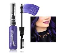 Pettine gessetto per capelli per ragazze, lavabile, set di tinture per capelli, colore temporaneo, 8 colori, set di gessetti per mascara, per cosplay di compleanno, set per capelli
