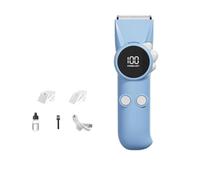 Pettine guida per tagliacapelli per bambini con display, Blue