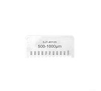 Pettine in acciaio inox resistente per la misurazione accurata dello spessore del film bagnato dei rivestimenti di vernice nelle attività di costruzione e manutenzione (500-1000 μm)