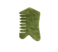 Pettine in giada naturale Gua Sha Board Jade Massaggiatore per raschiare il corpo Guazzo Raschietto per la pelle del viso Strumento di bellezza