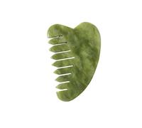 Pettine in giada naturale Gua Sha Board Jade Massaggiatore per raschiare il corpo Guazzo Raschietto per la pelle del viso Strumento di bellezza
