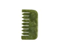 Pettine in giada naturale Gua Sha Board Jade Massaggiatore per raschiare il corpo Guazzo Raschietto per la pelle del viso Strumento di bellezza
