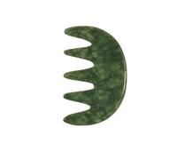 Pettine in giada naturale Gua Sha Board Jade Massaggiatore per raschiare il corpo Guazzo Raschietto per la pelle del viso Strumento di bellezza