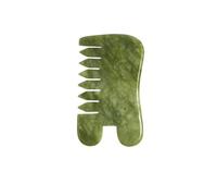 Pettine in giada naturale Gua Sha Board Jade Massaggiatore per raschiare il corpo Guazzo Raschietto per la pelle del viso Strumento di bellezza
