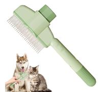 Pettine in pelliccia per cani e gatti - Rastrello da toelettatura per animali domestici pettine anti-groviglio per animali domestici | Pettine per toelettatura per cani e gatti, pettine a nodo sa