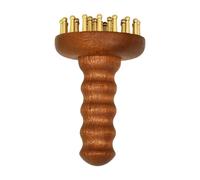 Pettine in rame per massaggio del cuoio capelluto | Utensile per Massaggio in Rame per Cuoio Capelluto | massaggiatore manuale per cosce | per adulti, testa, collo, spalle, lombi, vita, gambe, casa e