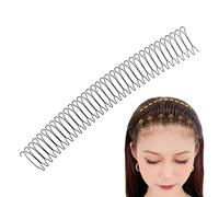 Pettine invisibile per capelli frammentati | Pettine laterale invisibile per capelli | Accessorio decorativo per capelli Updo Styling, per capelli da donna, supporto per frangia