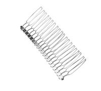 Pettine laterale per capelli in metallo con denti lunghi forcine in plastica impugnature fermagli per capelli per donne velo da sposa copricapo decorativo accessorio per capelli