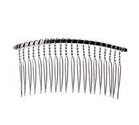 Pettine laterale per velo da sposa Clip per capelli in metallo vuoto Comodo 20 denti accessori per capelli da sposa clip per capelli per donne femminili