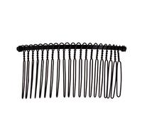 Pettine laterale per velo da sposa Clip per capelli in metallo vuoto Comodo 20 denti accessori per capelli da sposa clip per capelli per donne femminili