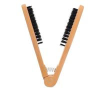 Pettine Legno per Lisci con Setole Raddrizzatore Manuale Anticrespo per Styling e Massaggio Capelluto e Duraturo