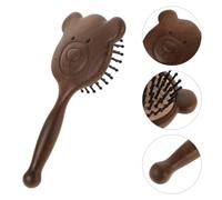 Pettine Legno Scovolino Capelli Spazzola Da Massaggio Mini Pennello