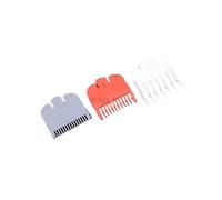 Pettine limite 2/3/4 pezzi, compatibile con Wahl, tagliacapelli 1,5 mm 3 mm 4,5 mm guida di taglio professionale pettini tagliacapelli pettine di posizionamento Y0907(LYPT-Grey-3pcs)
