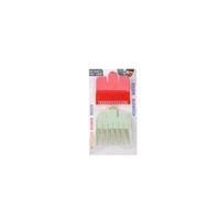 Pettine Limite Colore Pettine Trasparente In Plastica Colore Pettine For Parrucchiere(Two-piece set)