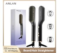 Pettine Lisciante Elettrico a IONI Unisex 5 Temperature Anti-Scottatura Capelli