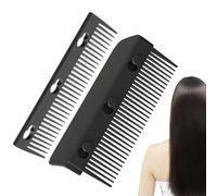 Pettine lisciante per capelli, pettine piatto con impugnatura, pettine per raddrizzatore per barbiere, pettine riscaldante per barbiere, pettine piatto staccabile, pettine per capelli per saloni e