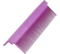 Pettine lisciante per capelli viola, pettine da barbiere per lisciare i capelli, pettine con clip, piastra per lisciare i capelli tipo V, strumenti per lo styling ed elettrodomestici