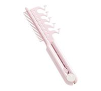 Pettine manuale per capelli con denti a forma di V per il sollevamento della radice Spazzola per lo styling portatile ABS Stuff Scopo Strumento per capelli Pettine per sollevamento radici