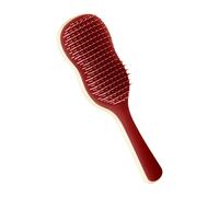 Pettine massaggiante con cuscino d'aria, pettine antistatico foglia di banano, spazzola per capelli portatile da viaggio, spazzola districante per capelli lisciante e massaggiante