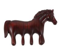 Pettine Massaggiante Gua Sha in Palissandro, Piccolo, Marrone | 10, 00x6, 50x1, 00cm, Forma Cavallina/unicorno, Souvenir di Capodanno Cinese 2026