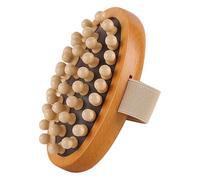 Pettine massaggiante in legno di faggio che stimola il cuoio capelluto e riduce la statica dei capelli, spazzola per capelli in legno di faggio districante per capelli