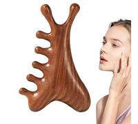Pettine massaggiante in legno, per terapia lenitiva del cuoio capelluto, pettine multifunzionale per massaggio del cuoio capelluto, pettine Loc per sisterlockss migliora la salute dei capelli e la