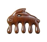 Pettine massaggiante per capelli, stimolatore del cuoio capelluto, spazzola da denti larga 15 x 6 cm con setole flessibili, manico con impugnatura morbida, strumento per la crescita dei capelli con