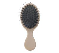Pettine Massaggiante per Chioma Setole, Beige, per Chioma Medi | ABS e Nylon, Uso Portatile fuori Casa e Bagno, Riduce i Danni AI Chioma Secchi