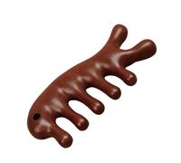 Pettine massaggiante per cuoio capelluto - 4 in 1 strumento per massaggio naturale della testa, spazzola per lo stimolatore del cuoio capelluto in legno, circolazione dei profondi, esaltatore