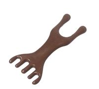 Ｚｉａｌｏｆｉ Pettine massaggiante per la testa, massaggiatore multifunzionale per la testa, massaggiatore manuale per il cuoio capelluto per le mani, Due Teste
