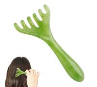 Pettine massaggiante per pelle capelu - Rilassante in resina anti-stress con gommini | Accessorio manuale di rilassamento per capelli per doccia spa cura capelli uomini donne salone parrucchiere