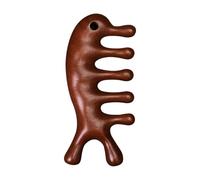 Pettine massaggiatore per cuoio capelluto, cura della salute e bellezza | Aromat - Massaggiatore per cuoio capelluto 4 in 1, in legno naturale, accessorio per rilassamento, spa