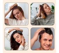 Pettine Massaggiatore Per Testa | Spazzola Rinfrescante In Silicone Per Cuoio Capelluto | Accessorio Multifunzione Per Il Relax Capelli, Ideale Per Casa E Viaggio