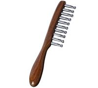 Pettine Massaggio Cuoio Capelluto Denti Arrotondati Antistatici Al | Massaggiatore Cuoio Capelluto per Capelli Bagnati e Asciutti, Lunghi e Corti, Nodi e , Tensione Quotidiano