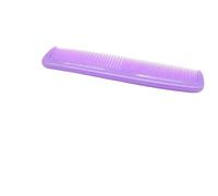 Pettine Mini Double Side Hair Brush Pro Beards Comb Combs Plastic Barber Salon Accessories Styling Tools(Purple)