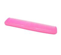 Pettine Mini Double Side Hair Brush Pro Beards Comb Combs Plastic Barber Salon Accessories Styling Tools(Pink)