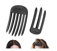 Pettine modellante a vento per frangia soffice, clip per volume dei capelli per radici, strumento per lo styling dei capelli, senza traccia, clip per sollevamento delle radici dei capelli, per uomini